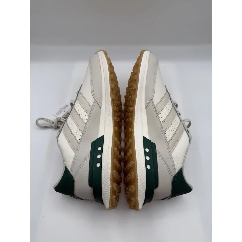Adidas S2G SL Leather 24 Spikeless Golf Shoes,Men's 10,EU 44,Off White/Grn, NWOB